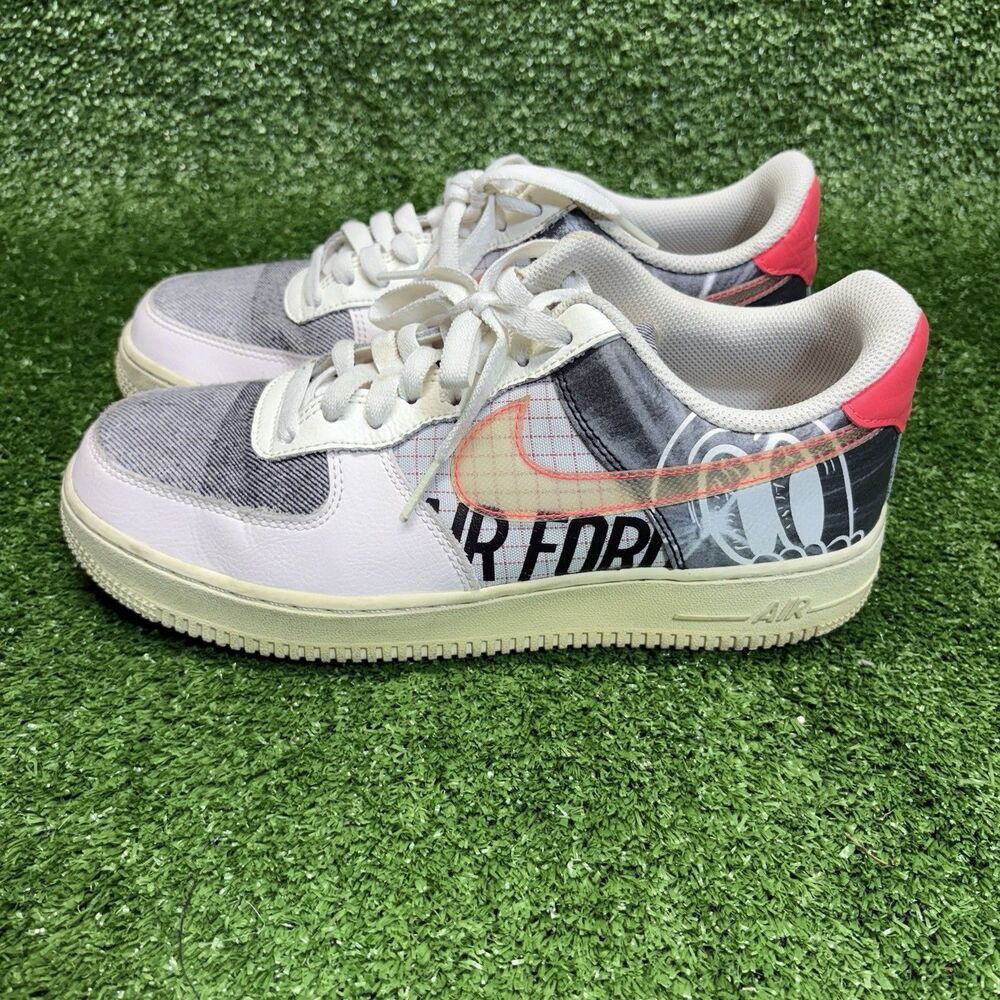Nike Air Force 1 '07 PRM 2 Light Soft Crimson Pink/Sail Zine Men's 8 CI0066-600